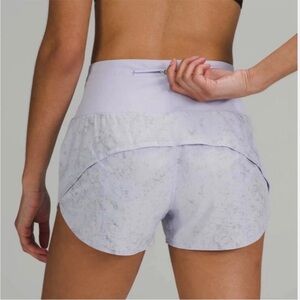 Lululemon speed up 2.5”HR mid rise short size 14